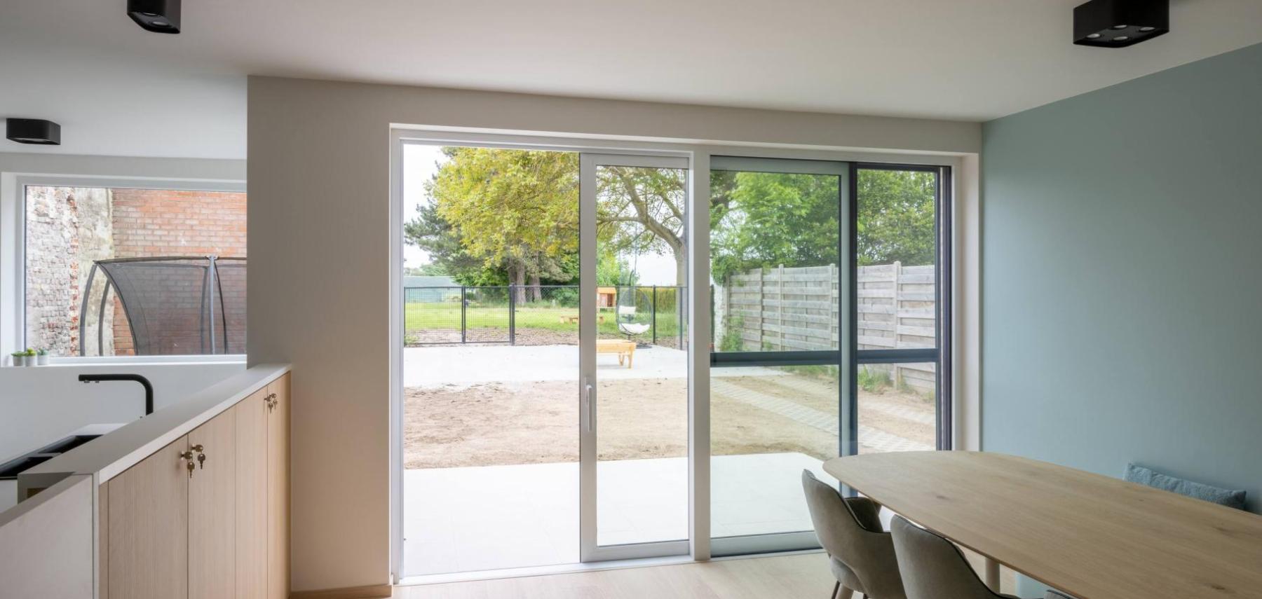 Verzonken schuiframen