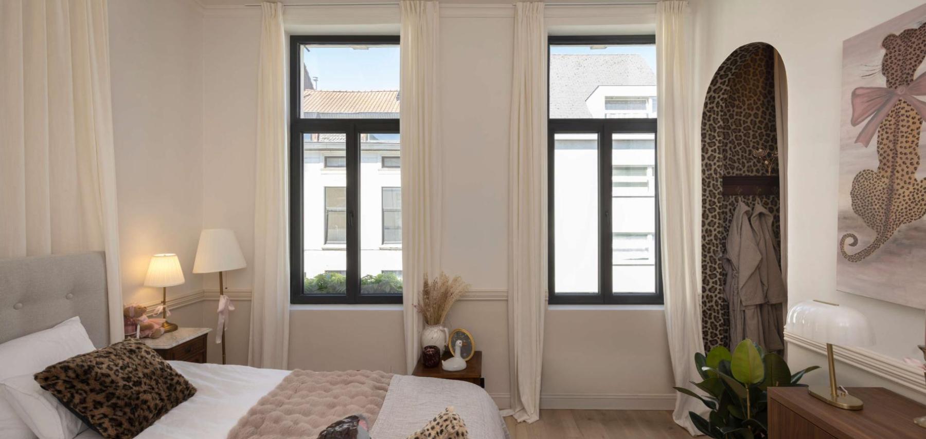 Slaapkamer Woning Huis Gemaakt Aalst
