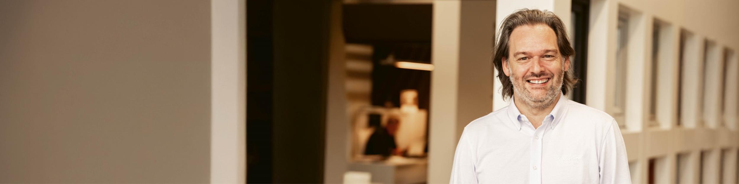 David De Jonghe, commercieel adviseur bij KwadrO ramen en deuren