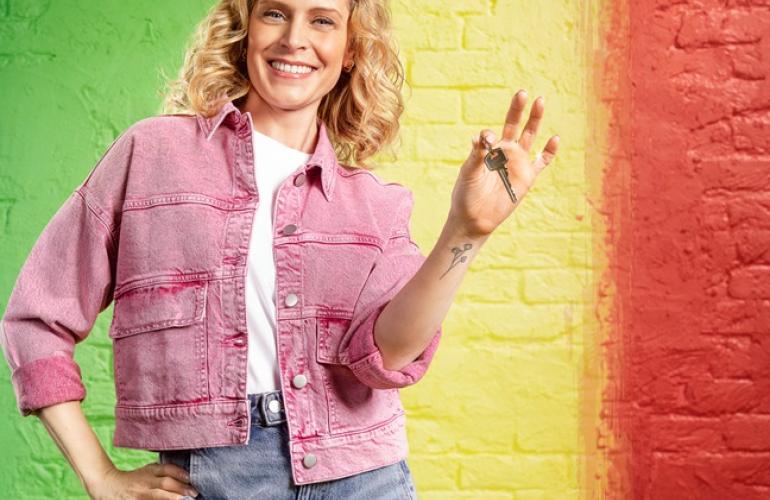 Dina Tersago, presentatrice van Huis Gemaakt seizoen 5 op VTM