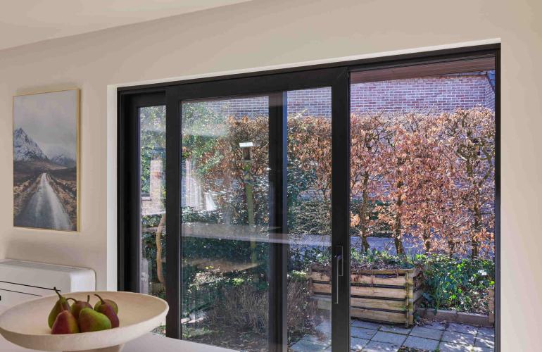 Aluminium raam en schuifraam