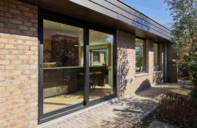 Aluminium raam en schuifraam