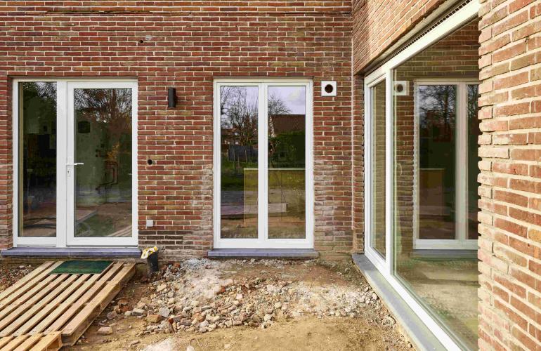 Pvc ramen en deur in Merelbeke