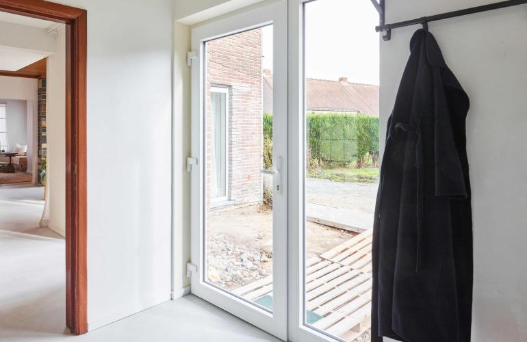 Pvc ramen en deur in Merelbeke