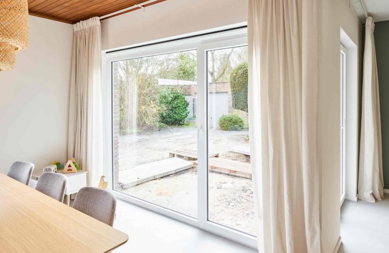 Pvc ramen en deur in Merelbeke