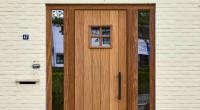 Houten deur en schuifraam